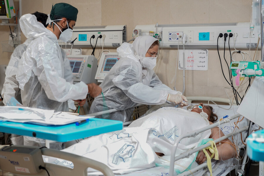 ارائه خدمات به ۱۴۷۷ بیمار مبتلا و مشکوک به کرونا در بیمارستان بوعلی زاهدان