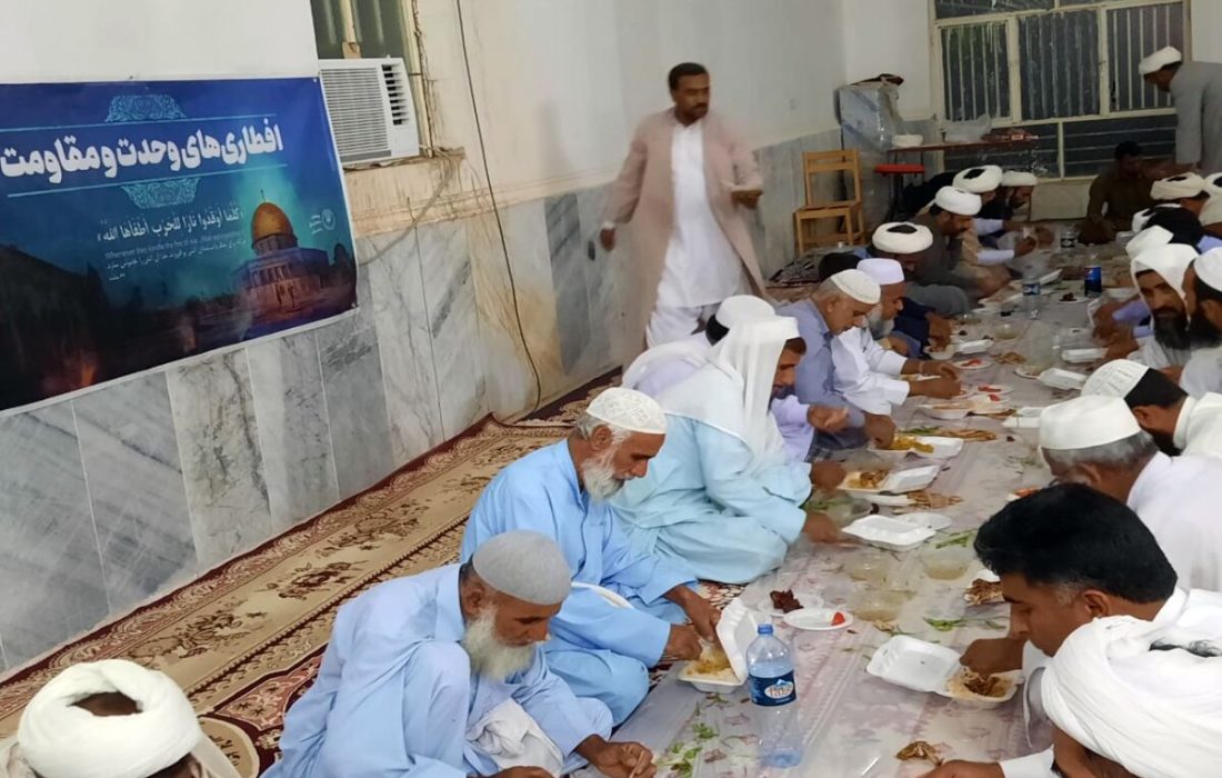 طرح افطاری‌های وحدت و مقاومت در ۲۰ نقطه جمعیتی سیستان و بلوچستان در حال اجراست