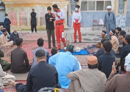 حدود ۲ هزار زائر پاکستانی اربعین از خدمات هلال احمر سیستان و بلوچستان بهره‌مند شدند