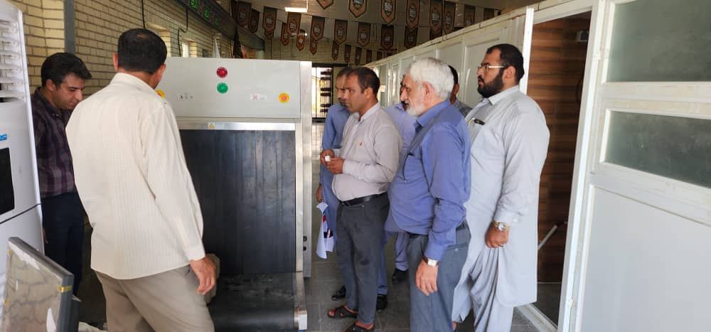 دستگاه ایکس ری در گمرک مرزی ریمدان سیستان و بلوچستان نصب شد
