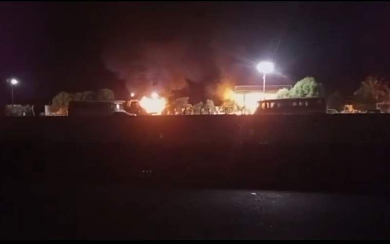 ۴ سرنشین خودرو در آتش‌سوزی جایگاه سوخت بمپور جان‌باختند