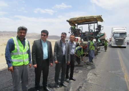 آماده سازی جاده های سیستان و بلوچستان برای ایمن سازی تردد زائرین اربعین حسینی(ع)