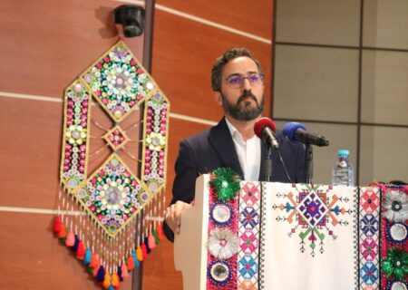 پنجمین جشنواره فرهنگی بانوکانی ندپد در ایرانشهر برگزار شد