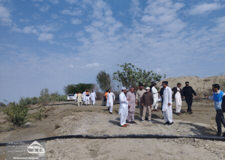 بازدید استاندار سیستان و بلوچستان از خسارت سیل به زیربخش های زرآباد