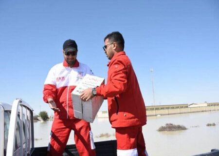 عملیات امدادی هلال احمر در سیل سیستان‌ و بلوچستان اعلام شد