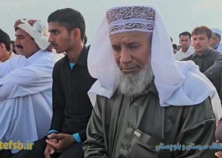 جلوه های از نماز عید سعید فطر در شهر زرآباد